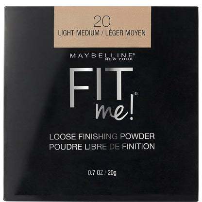 Fit Me Loose Setting Powder, Face Powder Makeup & Finishing Powder, Light Medium, 1 Count.