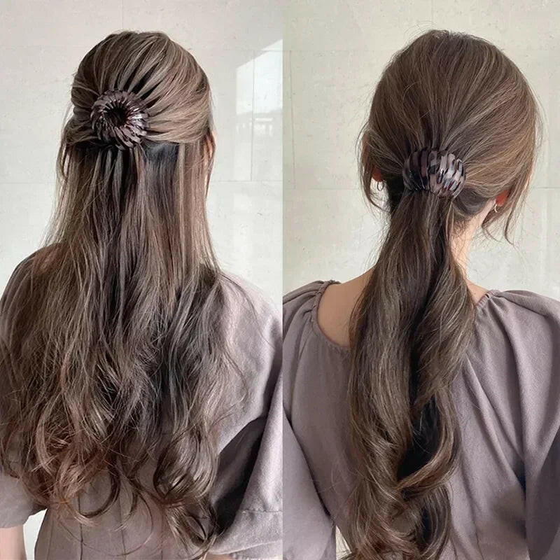 Bird Nest Shaped Ponytail Hair Clip – Magic Lazy Braider Hairpin for Women.