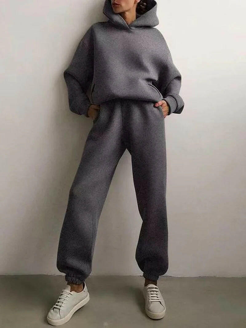 Two-Piece Tracksuit Set.