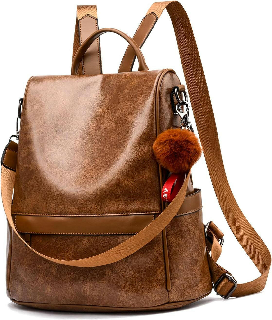 Women Backpack Purse PU Leather Anti-Theft Casual Shoulder Bag Fashion Ladies Satchel Bags.