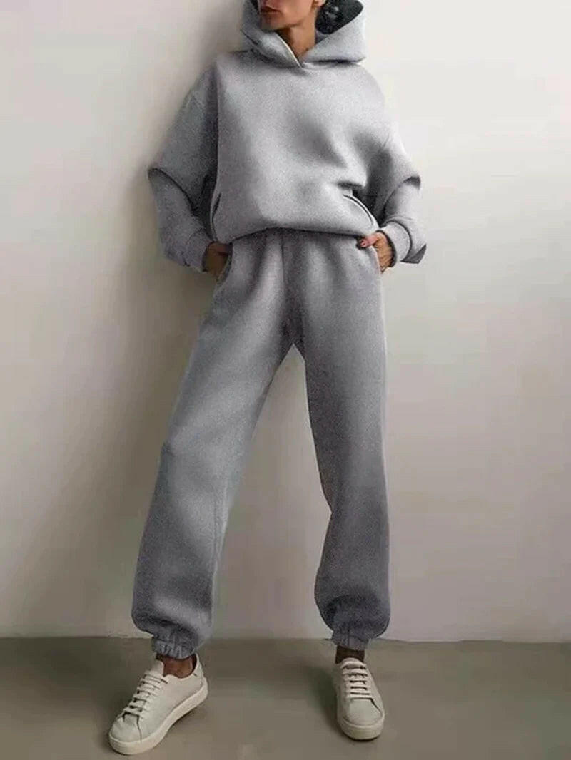 Two-Piece Tracksuit Set.