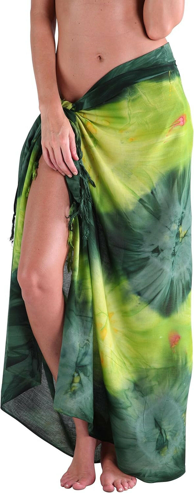 Sarong Bathing Suit Cover up for Women – Long Pareo Beach Wraps, Swimsuit Coverup Skirt, Stylish Bikini Cover Up.