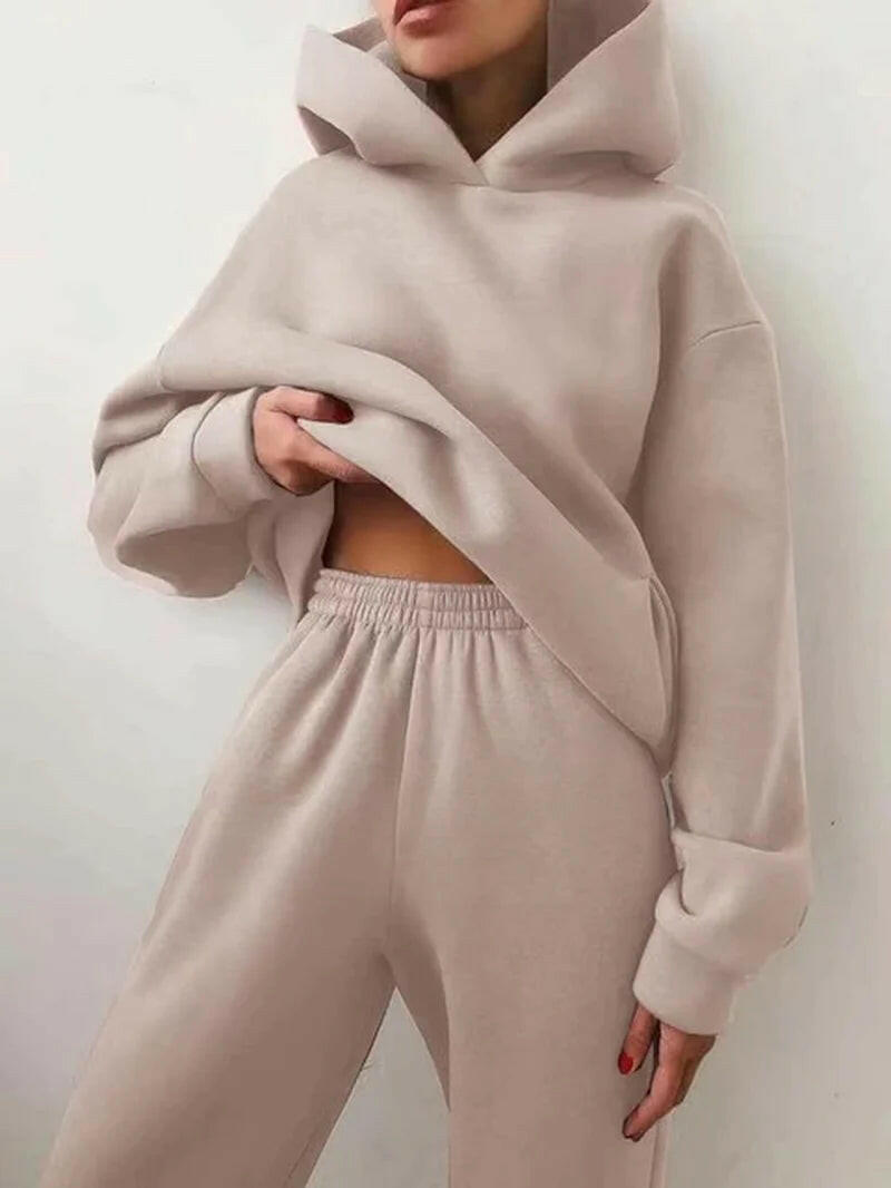 Two-Piece Tracksuit Set.