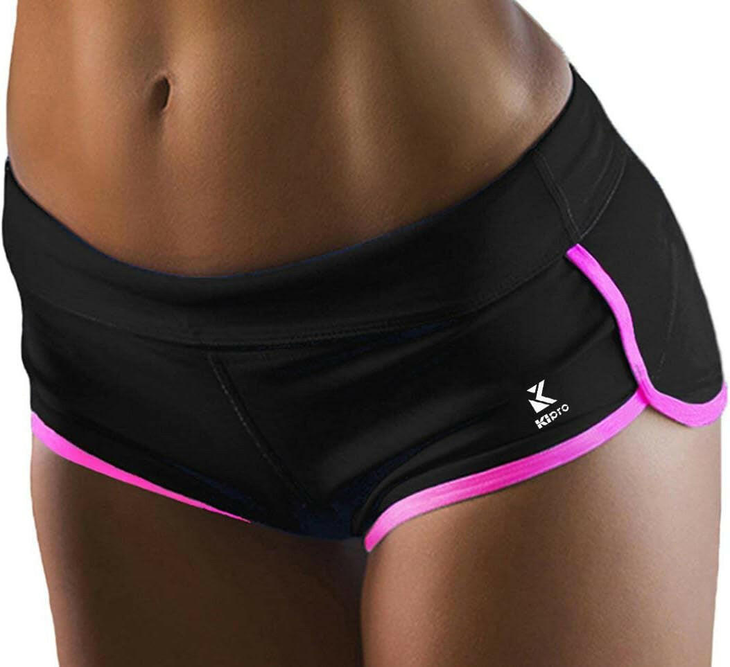 Women'S Active Shorts Fitness Sports Yoga Booty Shorts for Running Gym Workout.