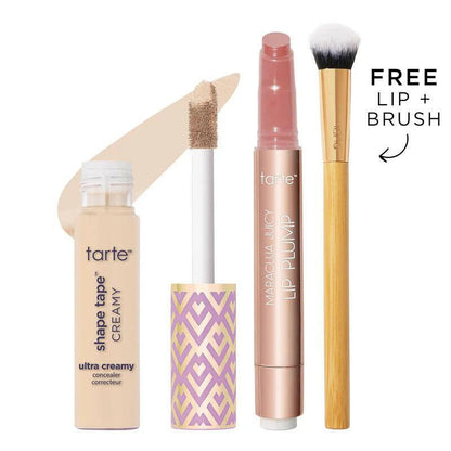 Tarte Award Winners Shape Tape™ Ultra Creamy Concealer & Maracuja Juicy Lip Gloss Set.