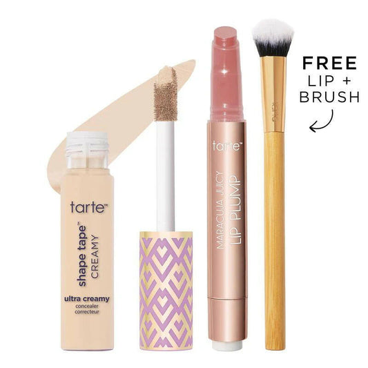 Tarte Award Winners Shape Tape™ Ultra Creamy Concealer & Maracuja Juicy Lip Gloss Set.